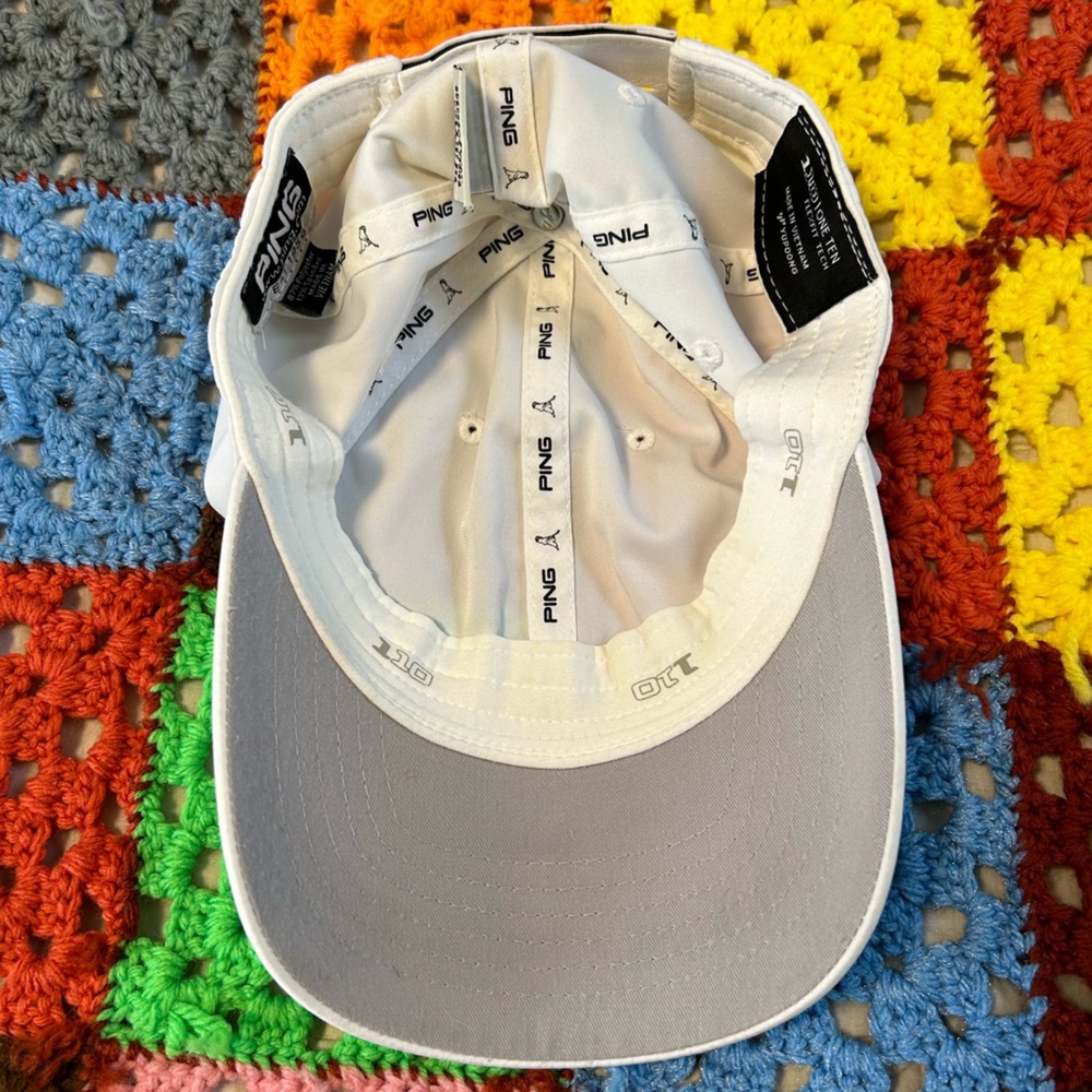 Pink PNG Logo Flexfit One Ten Packable Dad Cap Strapback Run Golf Tennis… - Picture 6 of 11